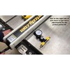Magswitch T32241 Universal Saw Indicator, 2-in-1 Miter Slot to Table