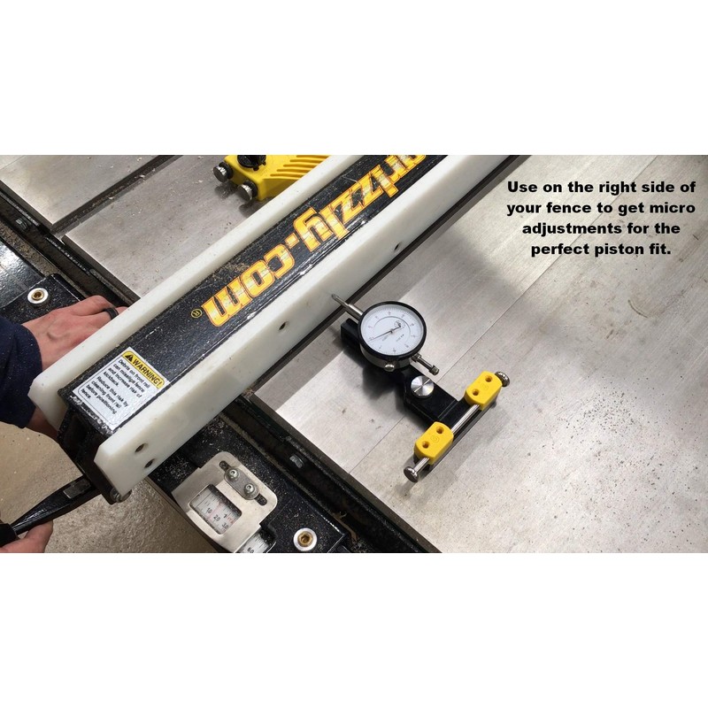 Magswitch T32241 Universal Saw Indicator, 2-in-1 Miter Slot to Table