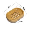 Pack Jabonera Ecológica De Bambú 2 Piezas Bam Boo! Lifestyle