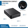 BARSKA Combination Compact Gun Safe, Black