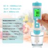 7 in 1 PH/TDS/EC/ORP/S.G/Salinity/Temperature Multi-Parameter Pocket Water Quality Tester with