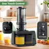 CHEFJOY Cold Press Juicer, 5.3" Wide Feed Chute Easy to