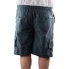 D555 Duke Mens Nick Big Tall Cargo Shorts - Darkgrey