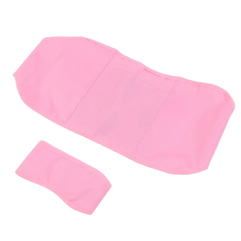Castor Oil Pack Wrap Waterproof Oil Proof Adjustable Elastic Strap
