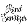 Hand Sanitizer 6w x 4.5h Label | Bathroom Organization |