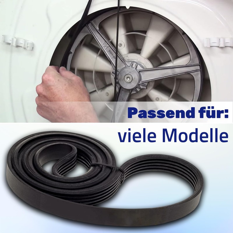V-belt washing machine Poly-V EL1161 J5 V-ribbed belt for drive