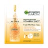 Garnier Skinactive Fabric Mask Fresh Mix Enriched with Vitamin C,