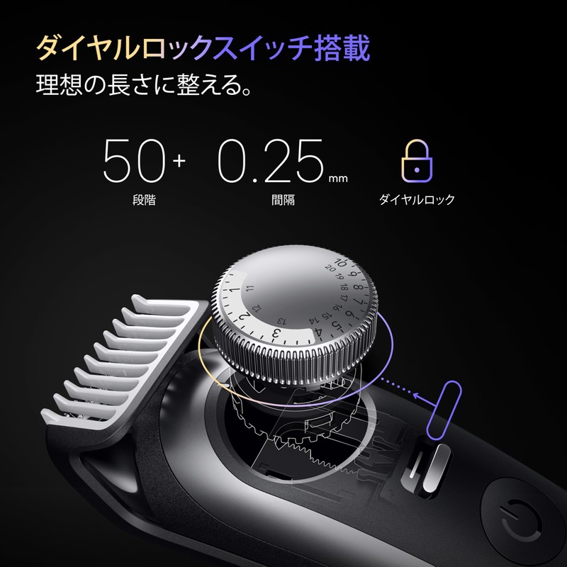 Braun Series 9 Beard Trimmer BT9560 Clipper Compatible, 4 Combs