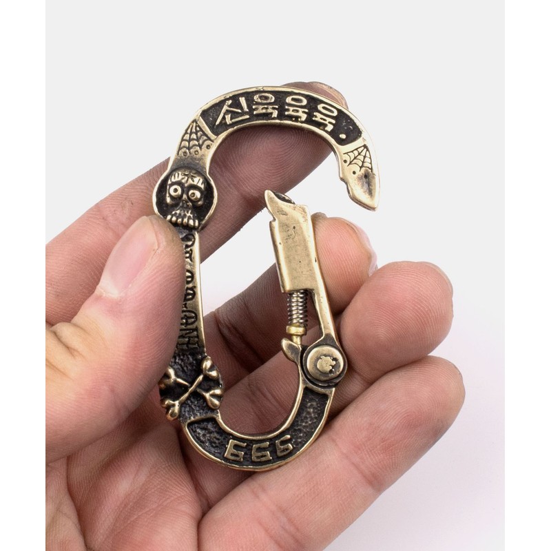 Sintreeple6 Sintriple Six Original Brass Carabiner