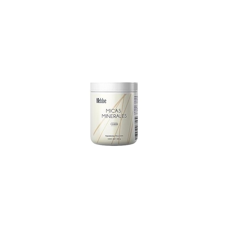 HEBBE - Mica Mineral Cobre 100g Ingrediente Premium para Cosméticos