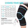 ABYON Knee Support for Men Women, Pack of 2 Compression