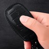 Tukellen for Dodge Key Fob Cover Genuine Leather Key Case