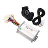 48V 800W Bike Brush Controller Set with Keys Thumb Throttle