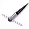 SSEDEW Bridge Pin Hole Reamer Tapered 5-Degree 6 Fluted Acoustic