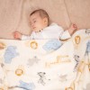 Chiqui Mundo Cobertor Para Bebe Ultra Suave Y Ligero Junglita