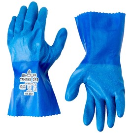 Showa Gloves SHO281-XL Temres 281 Glove, Size: X-Large, Blue