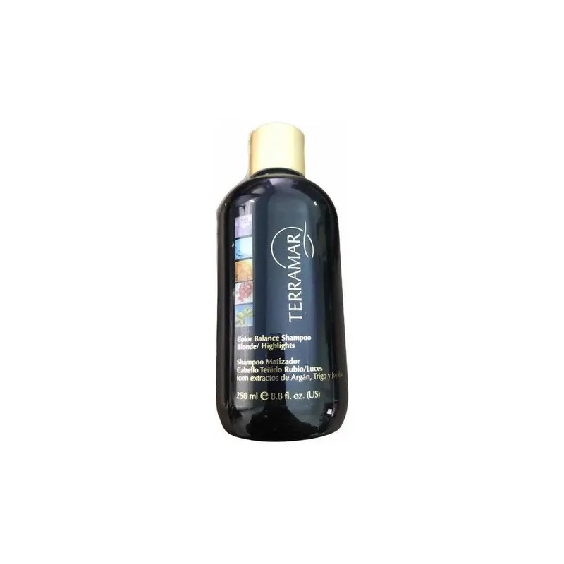 Shampoo Matizador Para Cabello Terramar, 250 Mls.