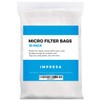 Impresa Products 10-Pack Micro Filter Bags/Micro-Filter Bags - Compatible with