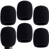PAGOW 6 Pcs Microphone Cover, High Density Thickened Microphone Windscreens,