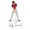Golf Journal: Back Pocket ruled lined Notebook for Golf Practice