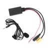 59.1in Bluetooth Radio Audio Cable Handsfree Car AUX Adapter with