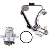 AZHZ Engine Timing Chain Kit Time Chain Part Set W/Water