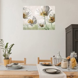 Fine Art Canvas Raggi di Sole Canvas Wall Decor by Artist Eva Barberini for Living Room, Bedroom, Bathroom, Kitchen, Office, Bar, Dining & Guest Room - Ready to Hang - 32 in x 24 in