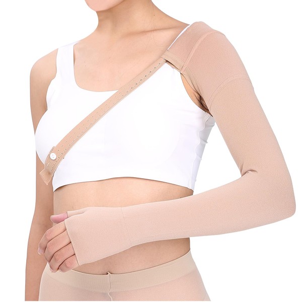 LAPLUIE Arm Compression Sleeve for Men Women, Full Arm Support