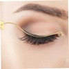 WOONEKY Adjustable Curve Eyelash Strips Metal Lash Extensions Holder for