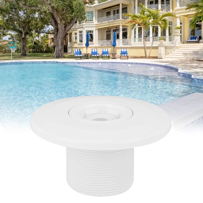 Wifehelper Pool Jet Nozzle, 360 Degree Rotating Pool Spa Jet