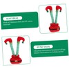 CHILDWEET Neutral Home Decor Inverted Elf Leg Christmas Ornament Cotton