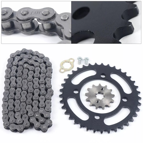 Unbranded 420 Chain and Front Rear Sprocket For ATV Dirt