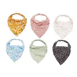 OHPHCALL Elastic Floral Headband Large Size Hair Bandanas Women's Hair Scarf Soft Comfortable