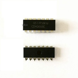Todiys New 30Pcs for CD4066B CD4066BE HCF4066BE HEF4066BP TC4066BP DIP-14 CMOS Quad Bilateral Switch IC Chip CD4066