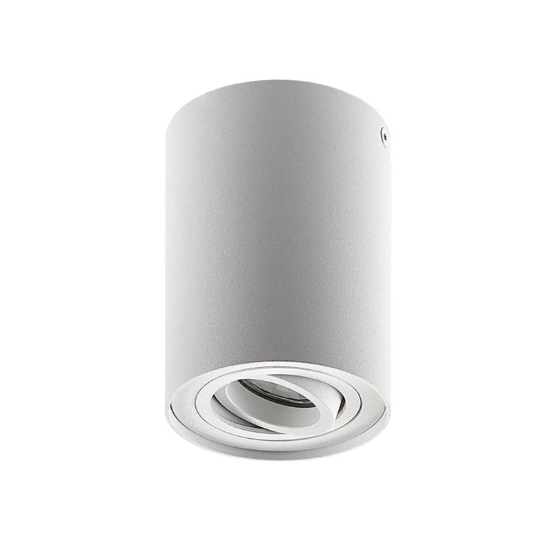 CGC Lighting Modern Ceiling Spotlight Cylinder Surface Mount Adjustable Tilt