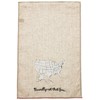 Mud Pie Not That Far Linen Towel