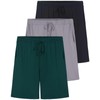 Real Essentials 3 Pack: Men's Soft Lounge Pajama Bottoms Sleep