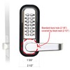 JOUNJIP Single Sided Keyless Entry Door Lock [Square Spindle] -