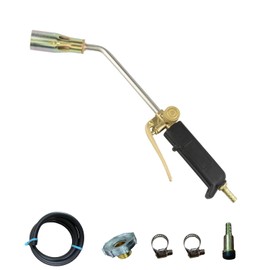 Propane Torch Kit - consisting of a welding torch head and a 4-foot long torch hose, used for heating and welding tasks, while the torch kit can also be used as a fireplace and burning charcoal. (2)