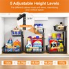 2 Pack Under Sink Organizer, Adjustable Height, 2 Tier Pull