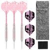 CyeeLife Steel Tip Darts Set, Metal Darts Set 20 Grams