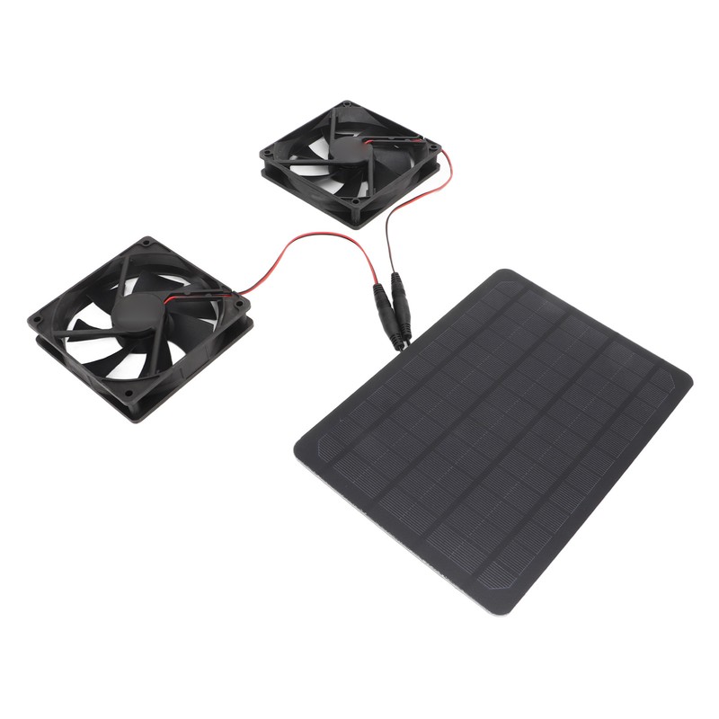 Solar Panel Fan Kit 12V 10W Portable Universal Energy Saving