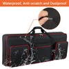 SNIGJAT 61 Key Keyboard Case, Soft Piano Bag with 0.32