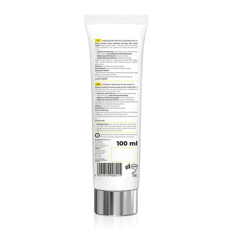 Apis Ceramic Power Face Gel Scrub with AHA Acids Neroli