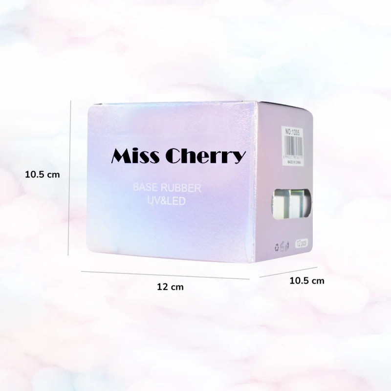 Miss Cherry Gama De Gel Base Rubber Esmalte Para Uñas