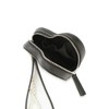 Frey ID FWGB251311 Women's Heart Strap Pouch, BLK Free Size