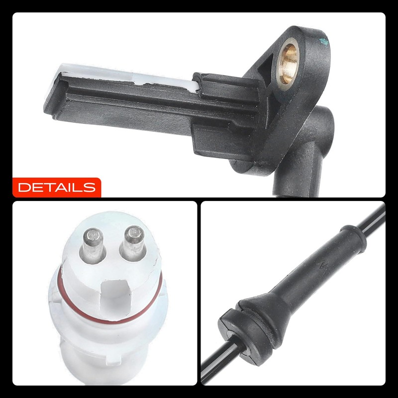 Frankberg 1x ABS Sensor Rear Right Compatible with Kangoo KC0/1