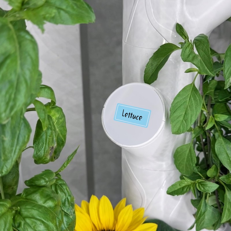 EBaokuup 24 Pcs Hydroponics yPod Caps with Colored Lables, Grow