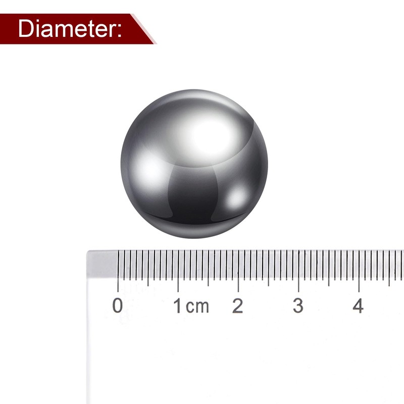 sourcing map 3pcs Precision Balls 25mm Diameter G10 Chrome Steel