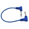 30cm 6.35mm 1/4" TS Mono Jack to Jack Plug Lead
